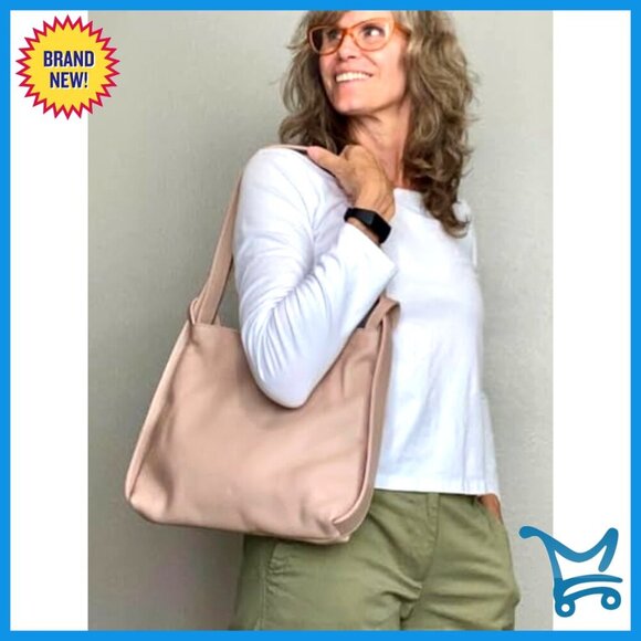 Italian Leather Convertible Backpack Purse, Small to Medium Size, Travel or main image 5